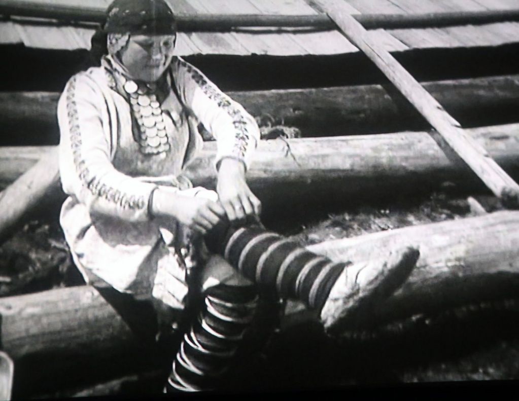 Кадр этнофильм Марийцы 1928 г